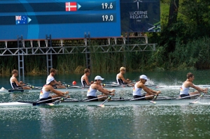 Internationale Ruderregatta Männer Vierer LGW.